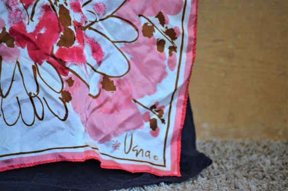 Vintage Vera Neumann Scarf - Retro 60s, 70s Fashi… - image 4