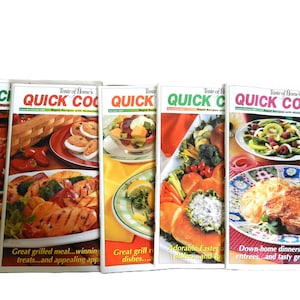 Vintage Taste of Home&#39;s Quick Cooking Magazine 2001 Choose Your Favorite Edition