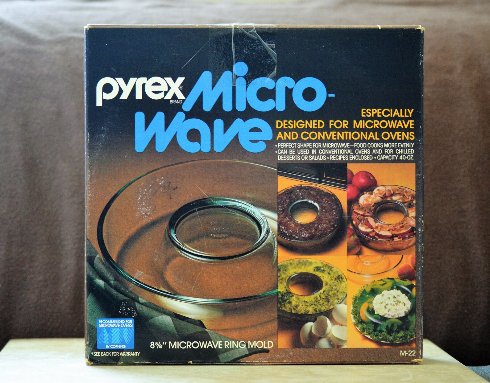 Pyrex Glass Ring Mold Jello Mold Dessert Mold Chip and Dip Etsy