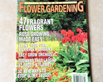 1995 Organic Flower Gardening Magazine