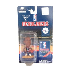 Vintage NBA Jerry Stackhouse Figurine 1997 Collectible Basketball Memorabilia