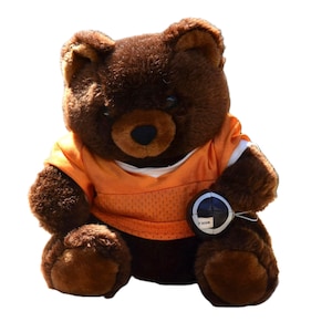 Vintage Football Teddy Bear by Wacky Bear Factory 2000