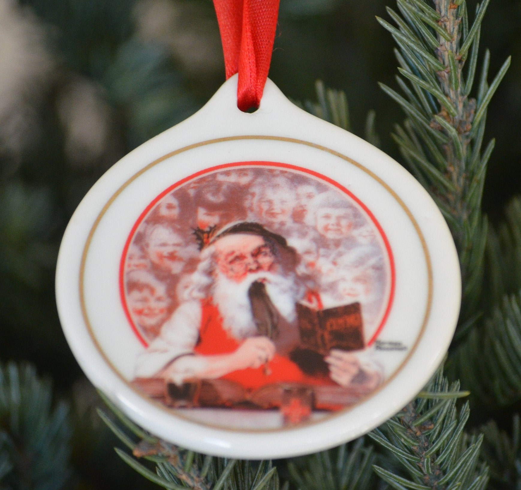 Christmas Ornaments,Vintage Ornaments,Holiday Ornaments,Christmas Norman Rockwell Ornaments,Ornaments,Holiday Ornaments,Christmas Gift