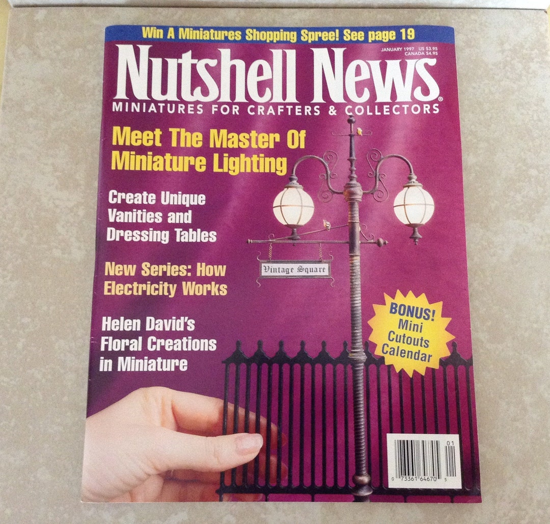 Nutshell News Magazinesminiatures for Crafters & Collectorsyour