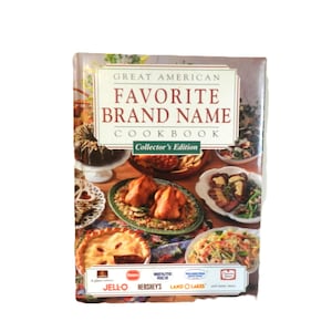 Vintage Great American Favorite Brand Name Cookbook Collector&#39;s Edition 1993