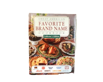 1993 American Cookbook, Favorite Brand Name Recipes, Collector's Edition