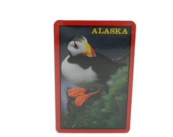 Vintage Alaska Puffin Playing Cards 1970s Sealed
