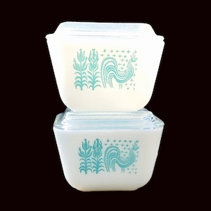 Vintage Butterprint Refrigerator Dishes by Pyrex1957-1968