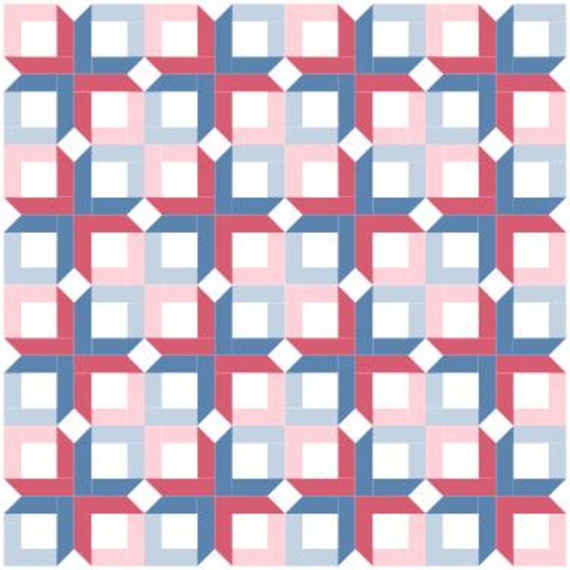 Box Quilt Block Pattern - PDF Quilt BLOCK Pattern - Beginner-friendly ...