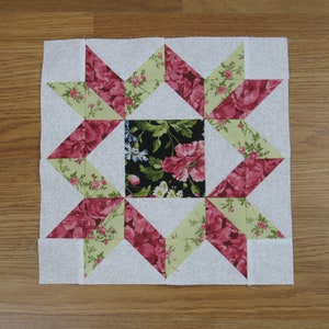 Mother's Choice Block - PDF Traditional Quilt Block Pattern - 12 inch block