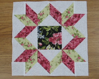 Mother's Choice Block - PDF Traditional Quilt Block Pattern - 12 inch block