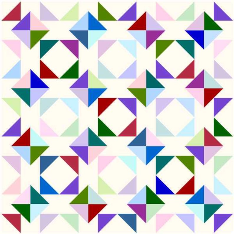 Country Farm Quilt Block Pattern