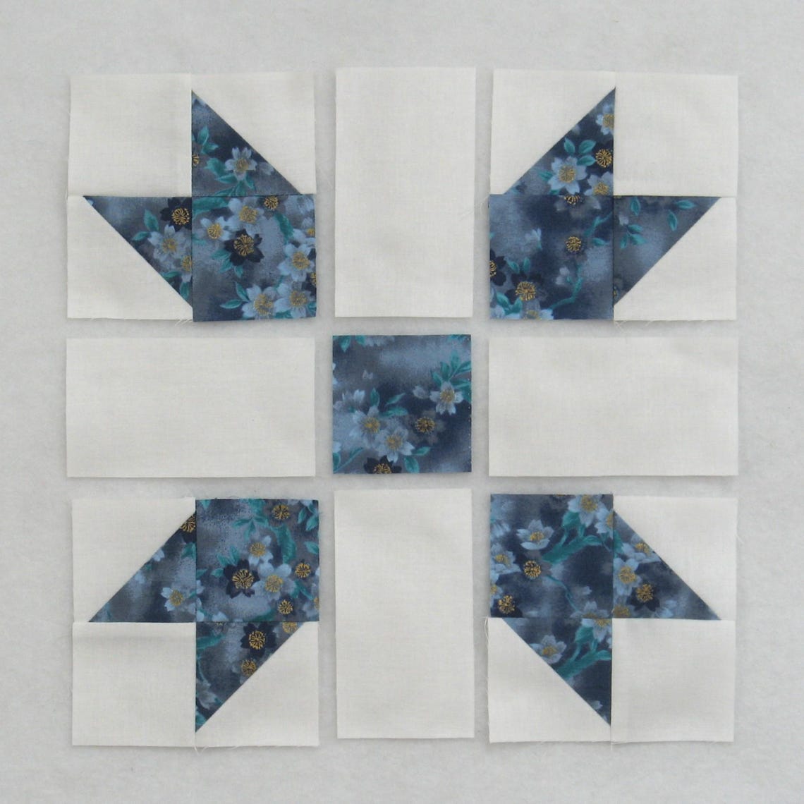 Algonquin Charm Quilt BLOCK Pattern - PDF Instant Download - 2 Sizes ...