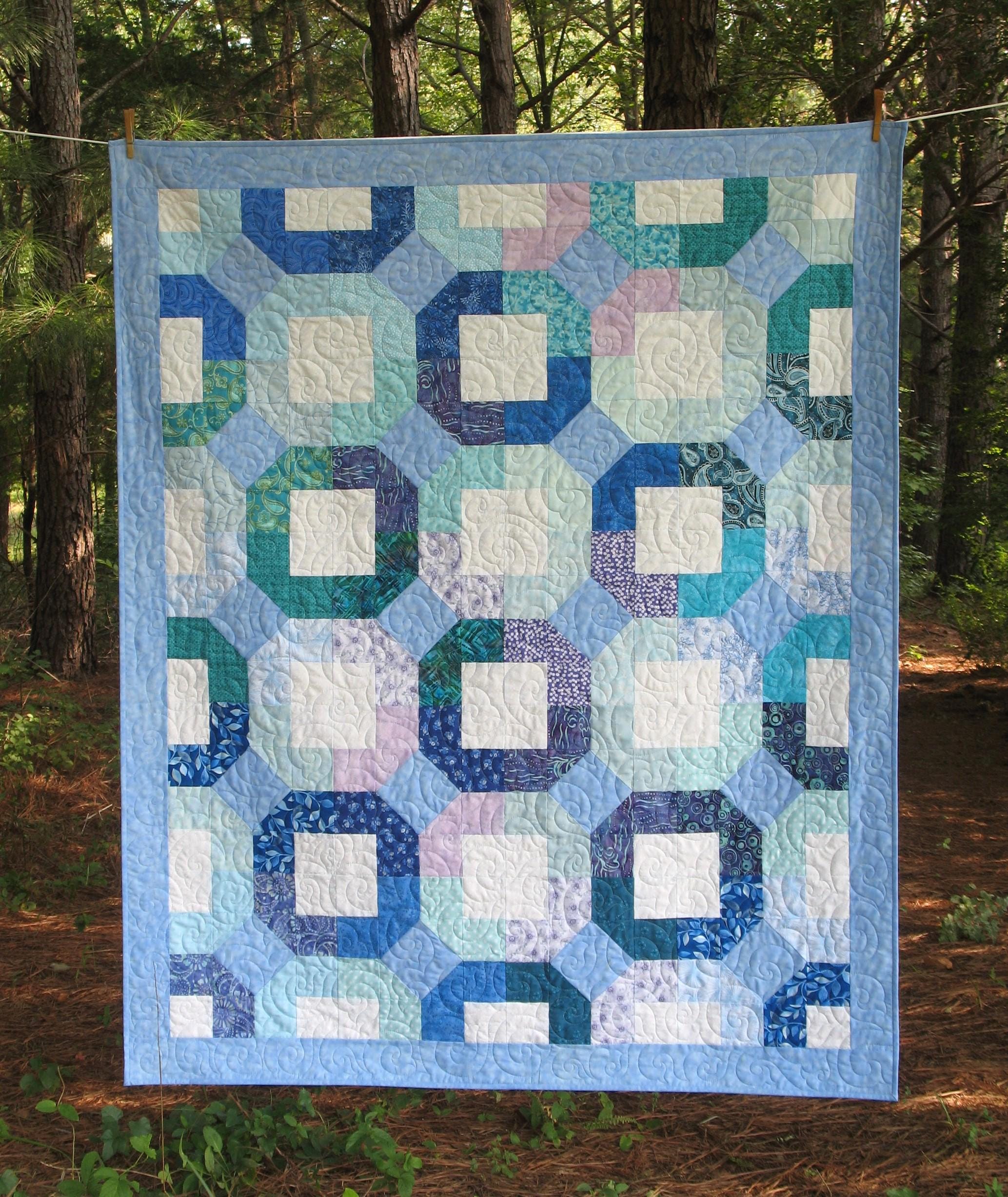 Circle Illusion PDF Quilt Pattern, a Delightful Beginner-friendly ...