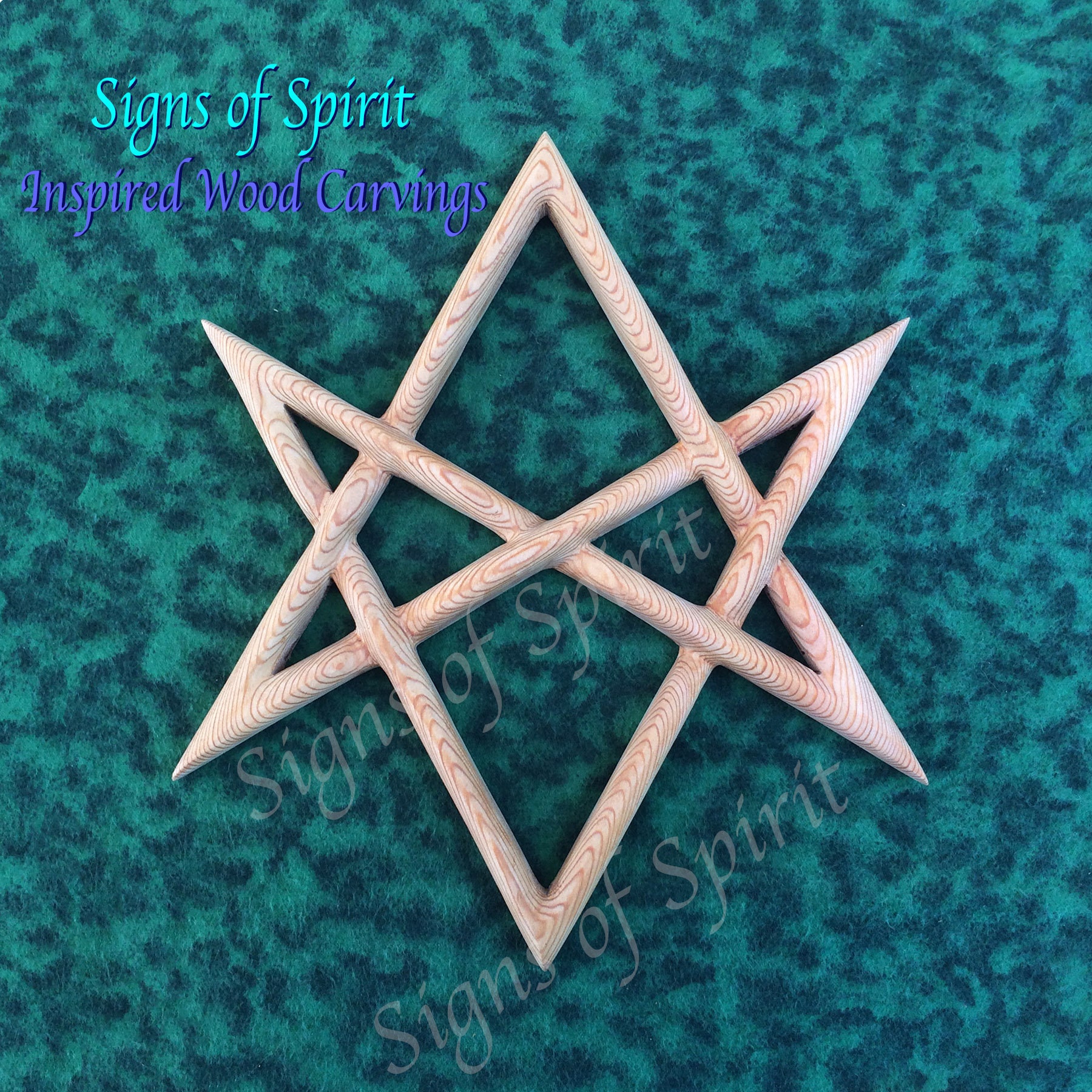 木製五芒星彫刻　魔導書 木製五芒星彫刻 魔導書 木製五芒星彫刻 魔導書