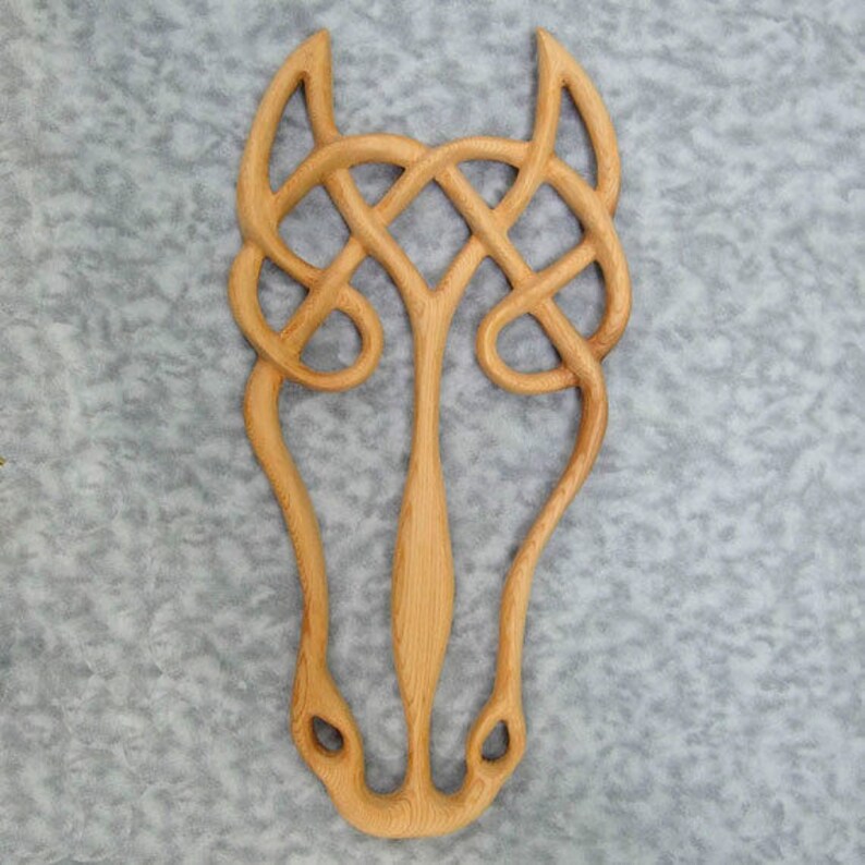Horse Spiritshamanic Totempowerceltic Wooden Horsehorse Etsy