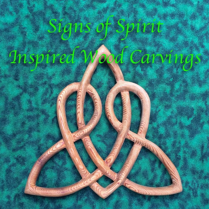 Keltische Herz Liebe Knoten Triquetra der ewigen Liebe Etsy