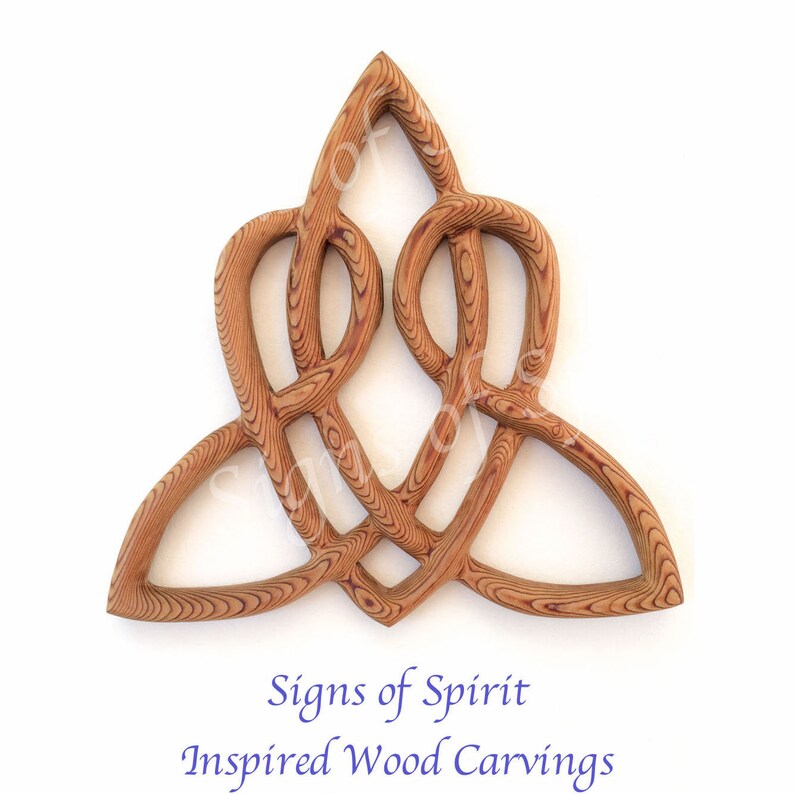 Keltische Herz Liebesknoten Triquetra der ewigen Liebe Etsy