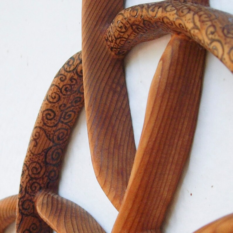 Wood Burned Compass RoseCeltic Knot of Journey and Etsy