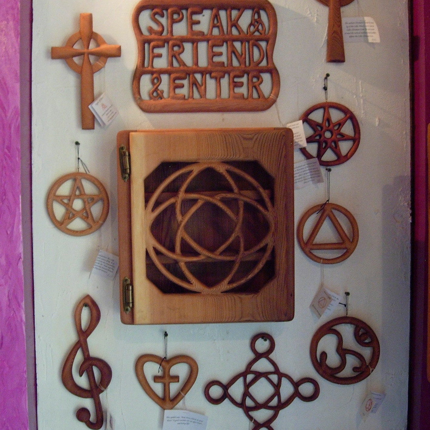 Nudo celta de la relación de curación madera tallada | Etsy