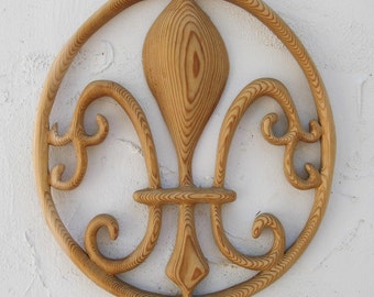 Fleur-de-Lis Symbol der Könige, griechische Göttin Hera, Jungfrau Maria und New Orleans Heiligen