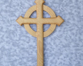 Keltische Christian spitz Kreuz - Kreuz Aiguise - Spitzen Leidenschaft Kreuz
