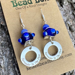Handmade Phish lyrics earrings keikosbeadbox