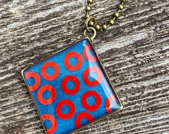 Handmade phish resin necklace Keikosbeadbox