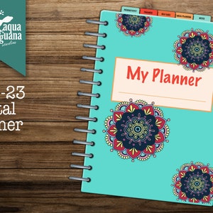 2022-2023 Digital Planner | GoodNotes Planner | Dated Weekly Planner | Monthly Planner | All-In-One Planner | ipad