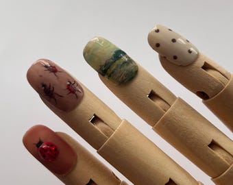 Last of the Bugs Press On Nails | Noah Kahan Tour Customisable Set