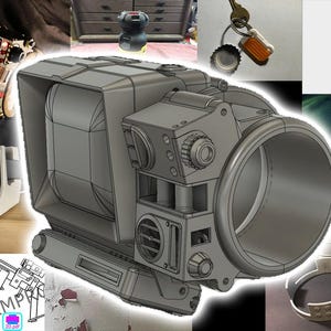 Fallout STL Bundle – Pip-Boys, Fusion Cores, Stimpak, Terminal Dock & More | Printable Props for Cosplay or Display