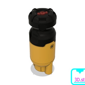 Fusion core 1:1 prop 3D printer file