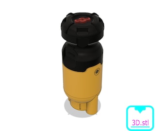 Fusion core 1:1 prop 3D-printerbestand