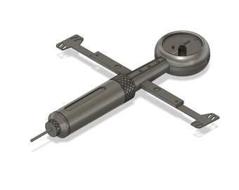 Stim-pak STL-bestand voor 3D-printer met werkende wijzerplaat