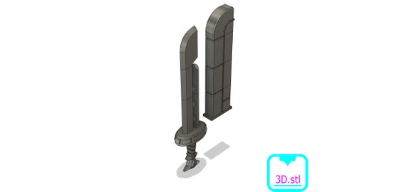 Razor Sword From Tloz Majoras Mask STL for 3D Printing - Etsy