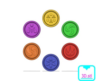 Sage Medallions OoT 3D printer File STL
