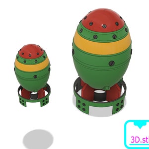 Mini Nuke 3D printer file STL