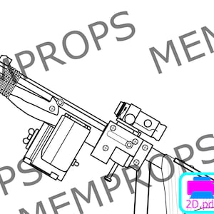 Individuell anpassbare 1:1 Vorlage für Semi-auto/Voll-automatische Pistole mit allen Mods Fallout 4 und Fallout 76