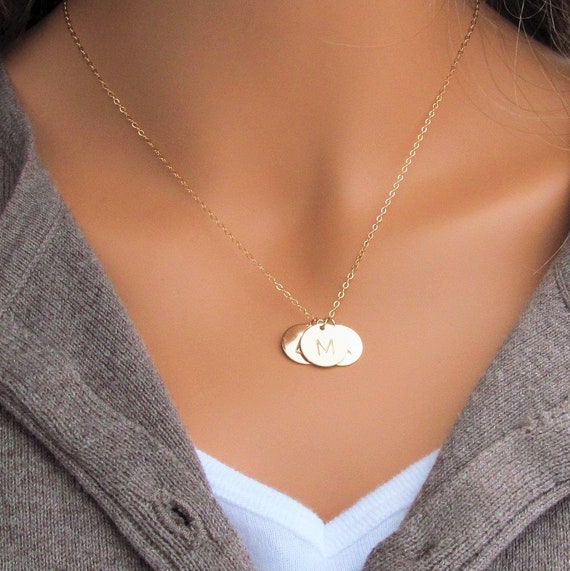 Etsy disc shop necklace
