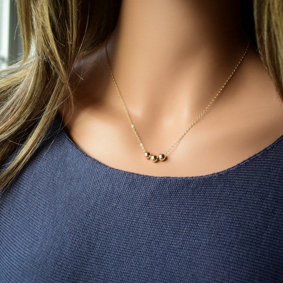 Add a bead store necklace 14k