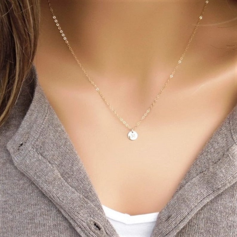 necklace with boyfriends initial