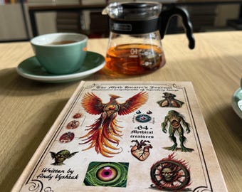 Unique anatomical encyclopedia, Illustrated book of mythical creatures, Legendary beings, Medieval monsters