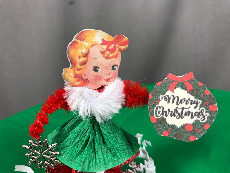 Christmas Ornament Vintage Christmas Decor OOAK Christmas Etsy