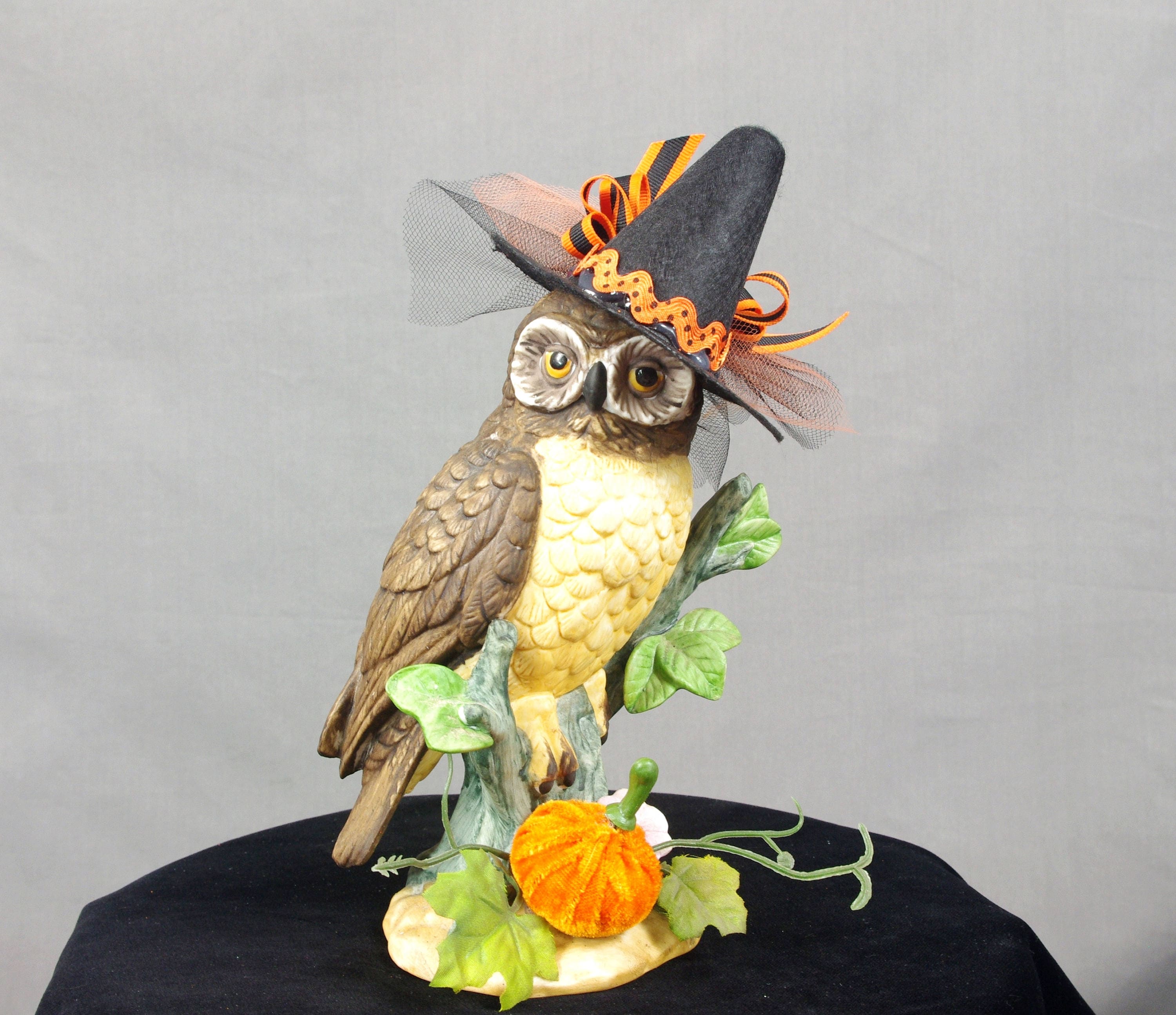 Halloween Owl Halloween Decoration Vintage Owl Spooky Owl | Etsy