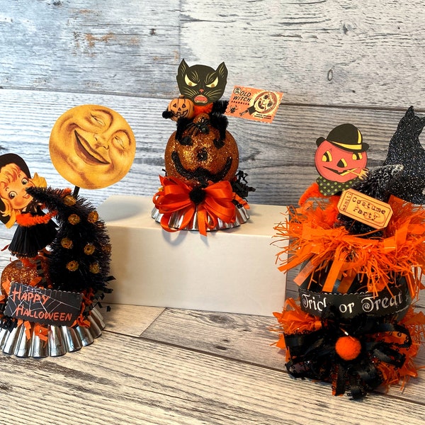 Vintage Style Halloween Decor Etsy