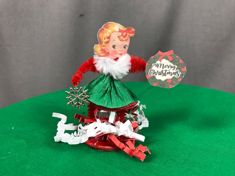 Christmas Ornament Vintage Christmas Decor OOAK Christmas Etsy