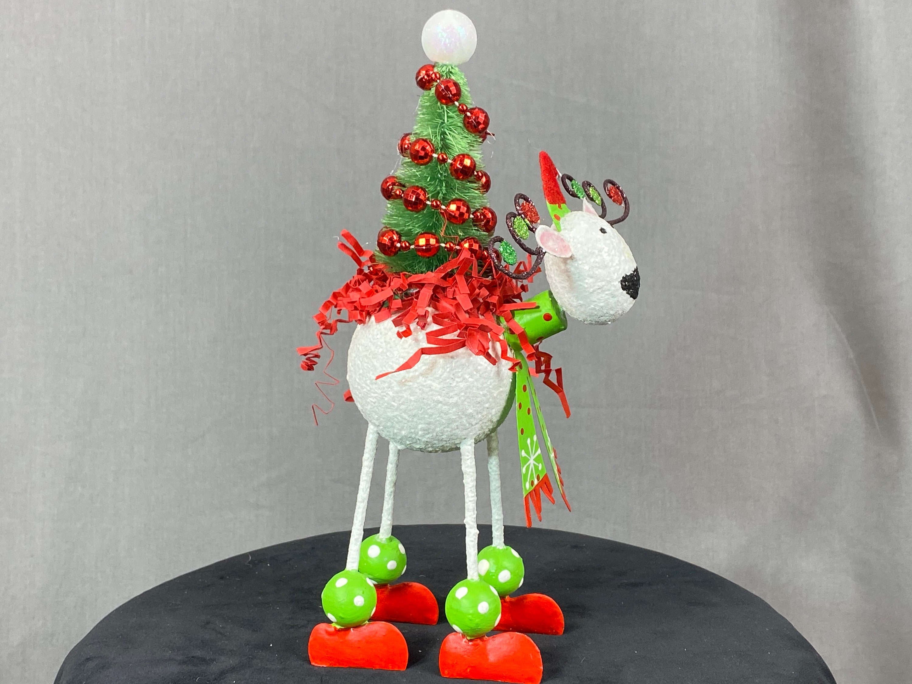Kitschy Christmas Moose Decor Christmas Decor Retro Christmas Etsy