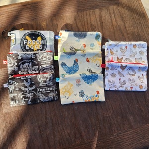 FARM | Mini ID pouch keychain with mystery lining!