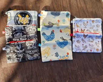 FARM | Mini ID pouch keychain with mystery lining!