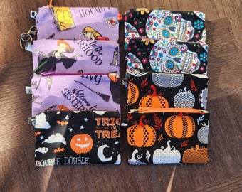 HALLOWEEN | Mini ID pouch keychain with mystery lining!